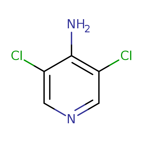 Clc1cncc(c1N)Cl