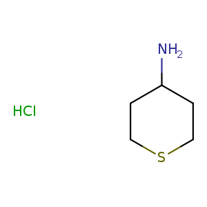 NC1CCSCC1.Cl