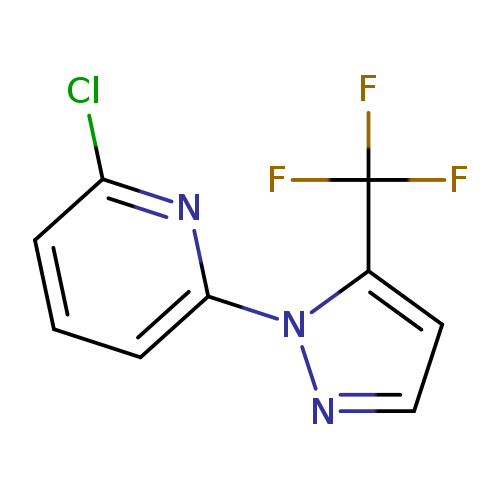 Clc1cccc(n1)n1nccc1C(F)(F)F