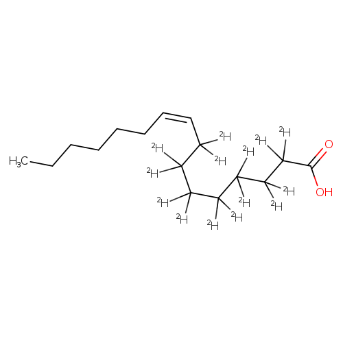 CCCCCC/C=CC(C(C(C(C(C(C(C(=O)O)([2H])[2H])([2H])[2H])([2H])[2H])([2H])[2H])([2H])[2H])([2H])[2H])([2H])[2H]