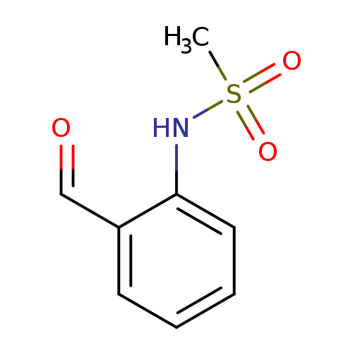 O=Cc1ccccc1NS(=O)(=O)C