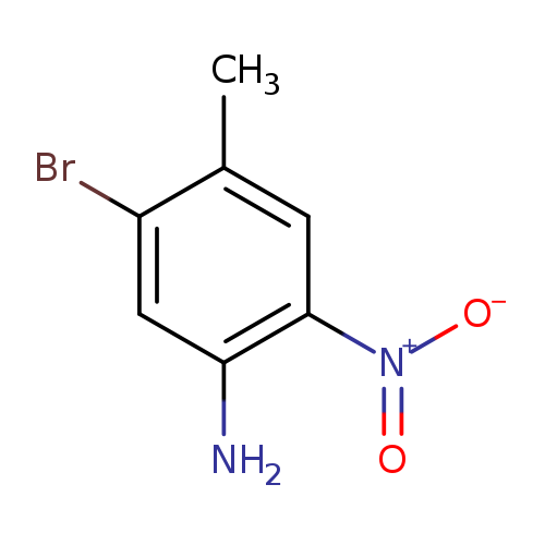 [O-][N+](=O)c1cc(C)c(cc1N)Br