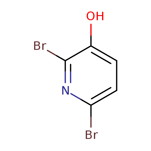 Brc1ccc(c(n1)Br)O