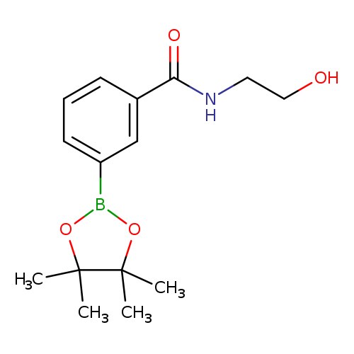 OCCNC(=O)c1cccc(c1)B1OC(C(O1)(C)C)(C)C