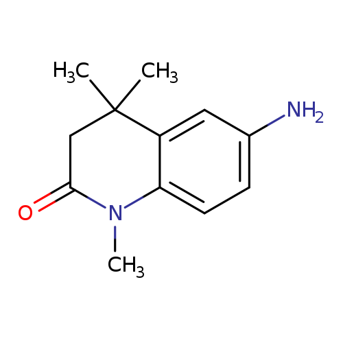 Nc1ccc2c(c1)C(C)(C)CC(=O)N2C