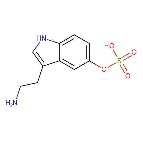 NCCc1c[nH]c2c1cc(cc2)OS(=O)(=O)O