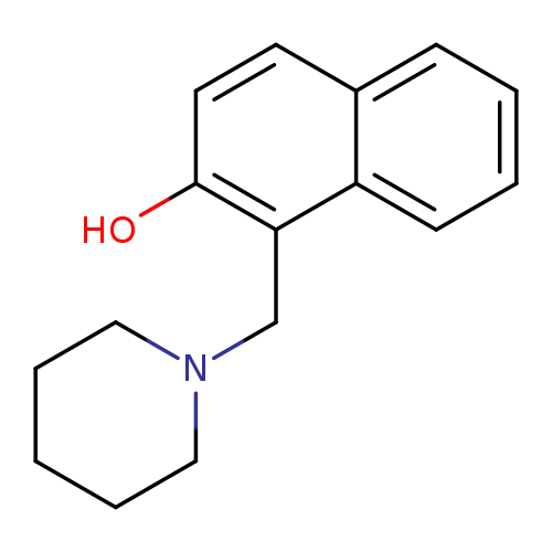 Oc1ccc2c(c1CN1CCCCC1)cccc2