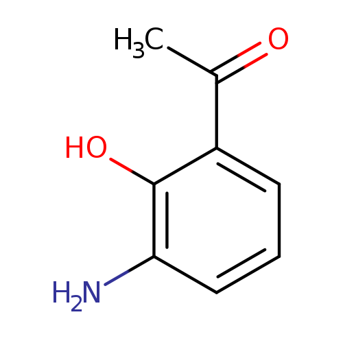 CC(=O)c1cccc(c1O)N