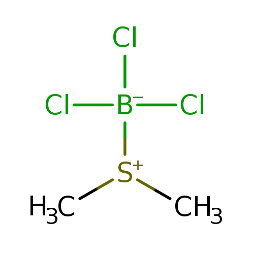Cl[B-]([S+](C)C)(Cl)Cl