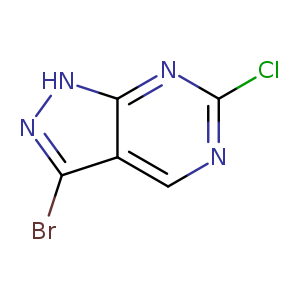 Clc1ncc2c(n1)[nH]nc2Br