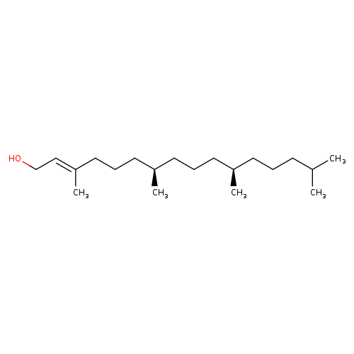 OC/C=C(/CCC[C@@H](CCC[C@@H](CCCC(C)C)C)C)\C