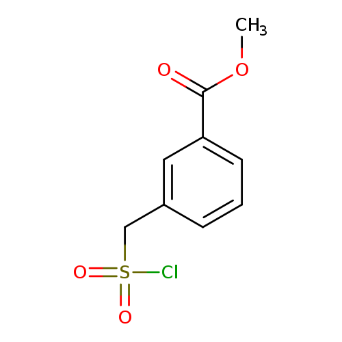 COC(=O)c1cccc(c1)CS(=O)(=O)Cl
