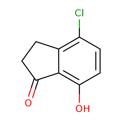 O=C1CCc2c1c(O)ccc2Cl