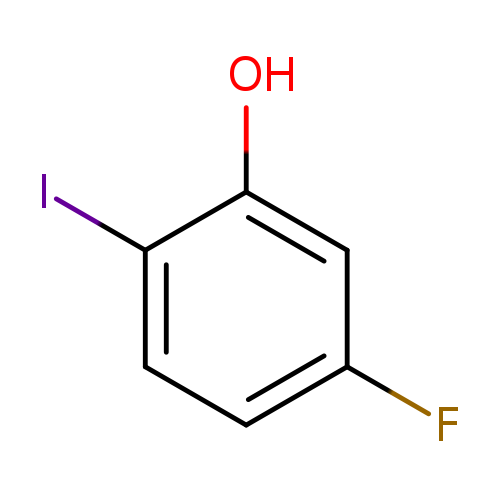 Fc1ccc(c(c1)O)I