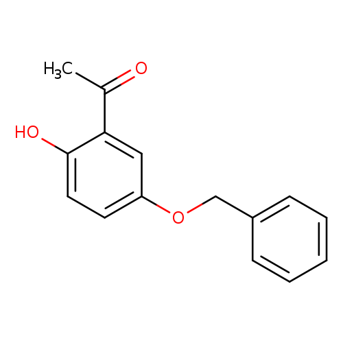 CC(=O)c1cc(OCc2ccccc2)ccc1O
