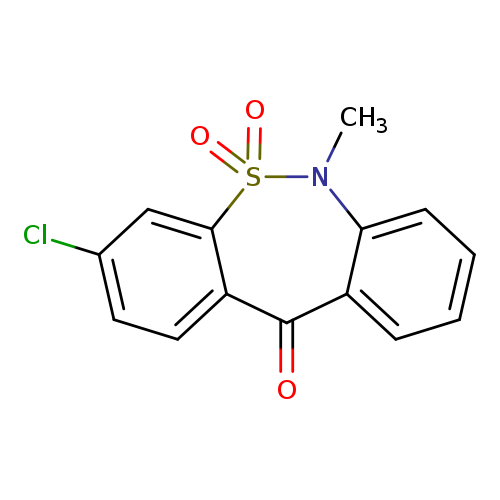 Clc1ccc2c(c1)S(=O)(=O)N(C)c1c(C2=O)cccc1