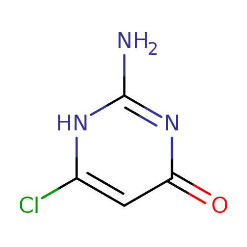 O=c1cc(Cl)[nH]c(n1)N