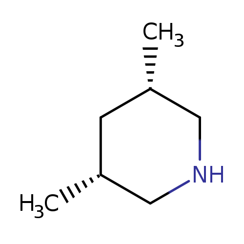 C[C@@H]1CNC[C@@H](C1)C