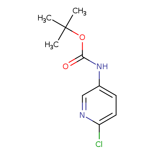 O=C(OC(C)(C)C)Nc1ccc(nc1)Cl