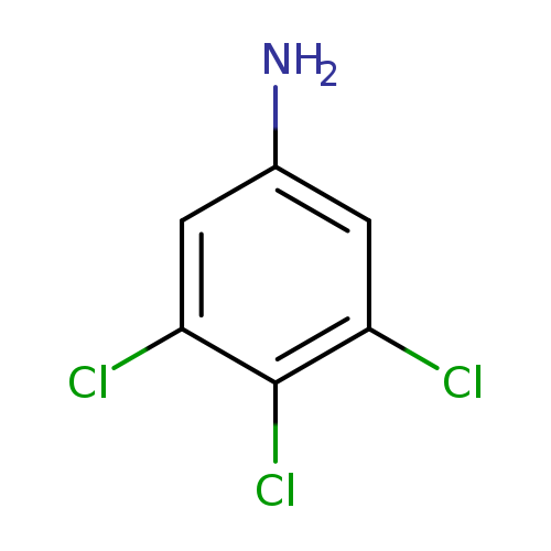 Nc1cc(Cl)c(c(c1)Cl)Cl