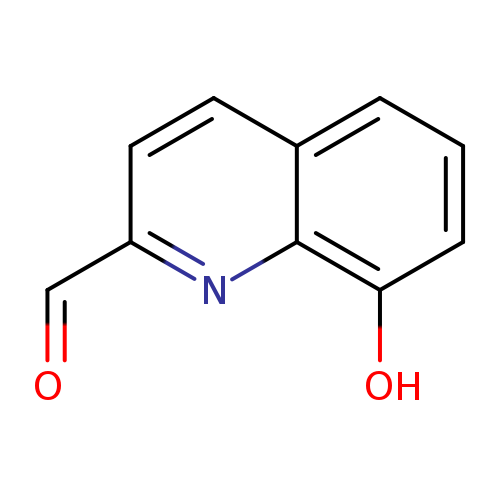 O=Cc1ccc2c(n1)c(O)ccc2