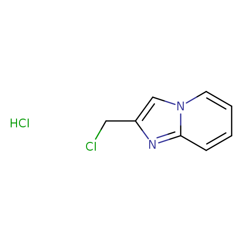 ClCc1nc2n(c1)cccc2.Cl
