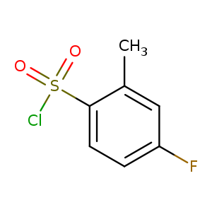 Fc1ccc(c(c1)C)S(=O)(=O)Cl