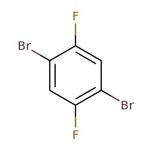 Fc1cc(Br)c(cc1Br)F