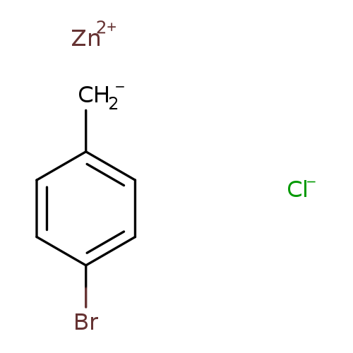 [CH2-]c1ccc(cc1)Br.[Cl-].[Zn+2]