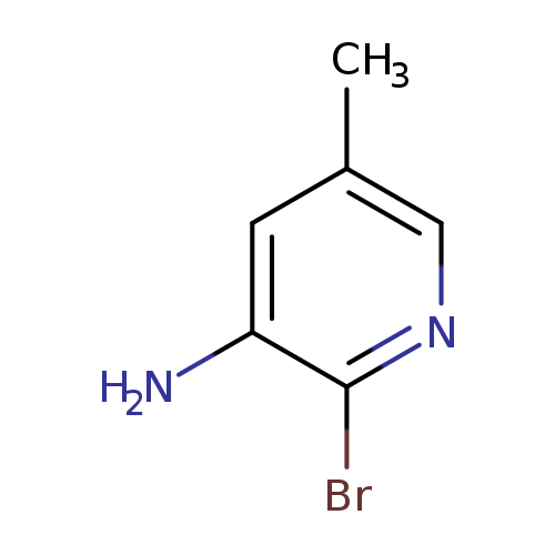 Cc1cnc(c(c1)N)Br