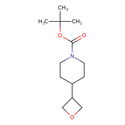 O=C(N1CCC(CC1)C1COC1)OC(C)(C)C