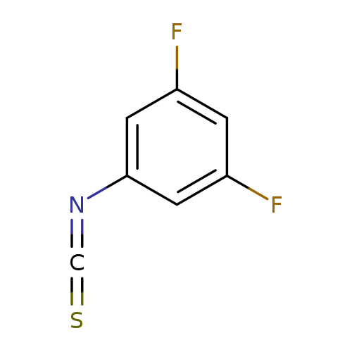 S=C=Nc1cc(F)cc(c1)F