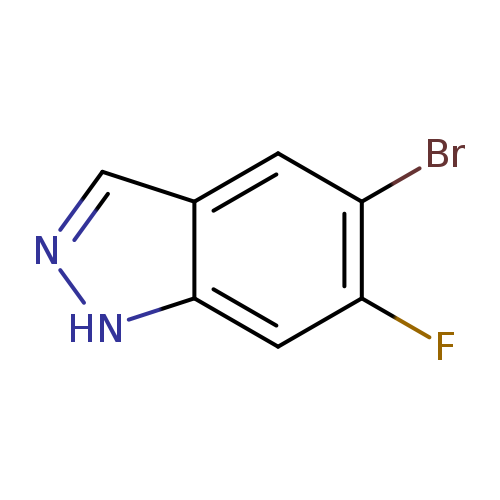 Brc1cc2cn[nH]c2cc1F