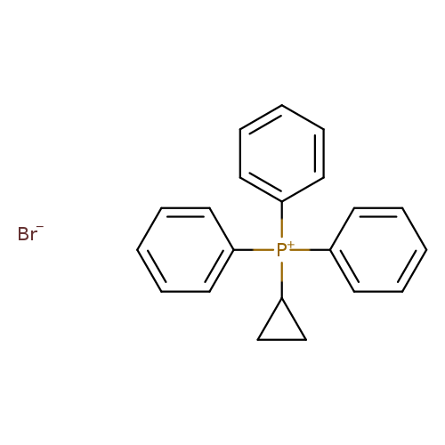 C1CC1[P+](c1ccccc1)(c1ccccc1)c1ccccc1.[Br-]