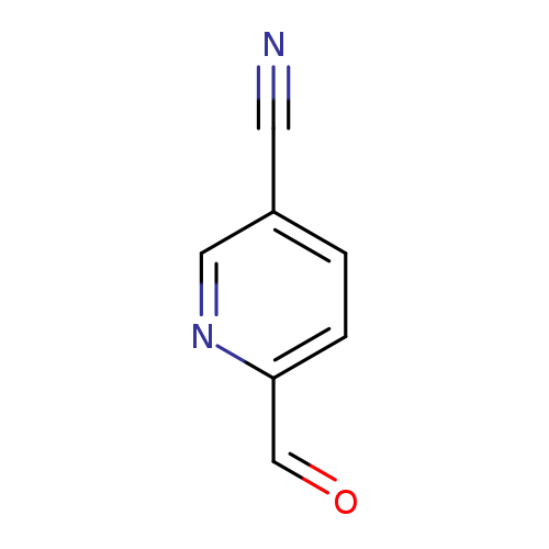 O=Cc1ccc(cn1)C#N