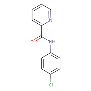 Clc1ccc(cc1)NC(=O)c1ccccn1