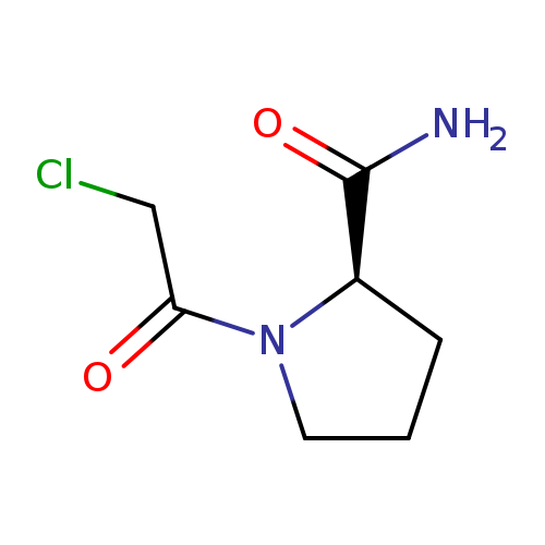 ClCC(=O)N1CCC[C@@H]1C(=O)N