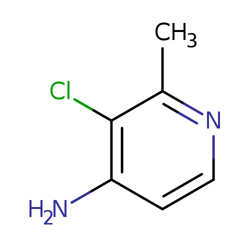 Nc1ccnc(c1Cl)C