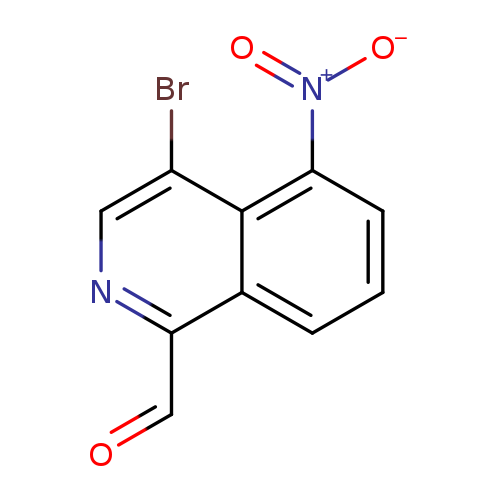 O=Cc1ncc(c2c1cccc2[N+](=O)[O-])Br