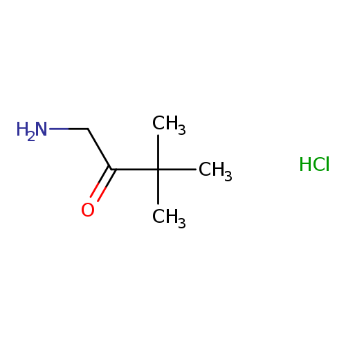 NCC(=O)C(C)(C)C.Cl