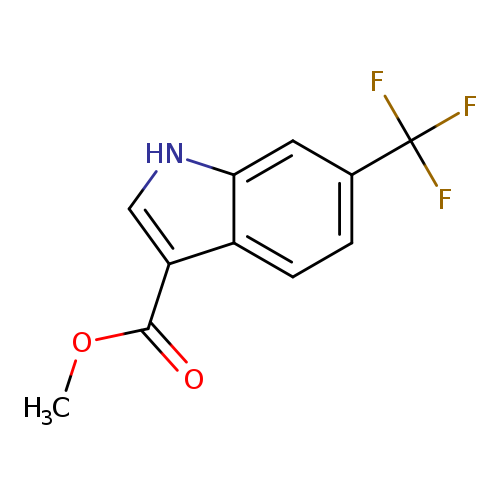 COC(=O)c1c[nH]c2c1ccc(c2)C(F)(F)F
