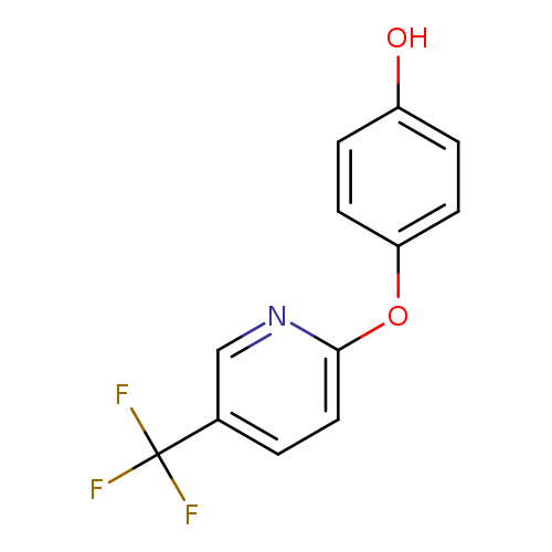 Oc1ccc(cc1)Oc1ccc(cn1)C(F)(F)F