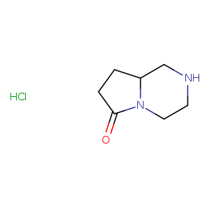 O=C1CCC2N1CCNC2.Cl