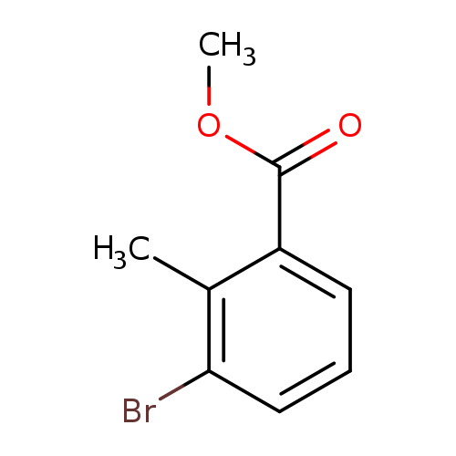 Cc1c(cccc1Br)C(=O)OC