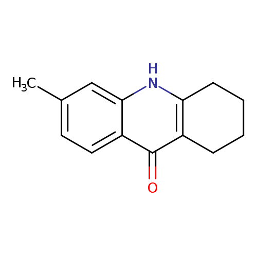 Cc1ccc2c(c1)[nH]c1c(c2=O)CCCC1