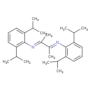 CC(c1cccc(c1/N=C(/C(=N/c1c(cccc1C(C)C)C(C)C)/C)\C)C(C)C)C