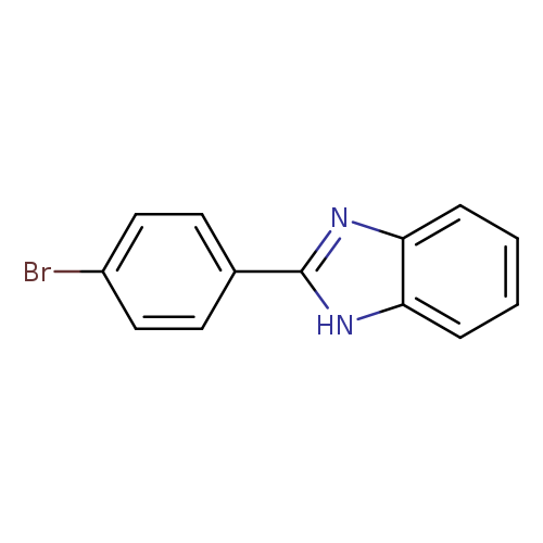 Brc1ccc(cc1)c1nc2c([nH]1)cccc2