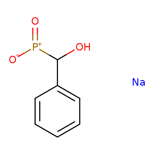 OC(c1ccccc1)[P+](=O)[O-].[Na]