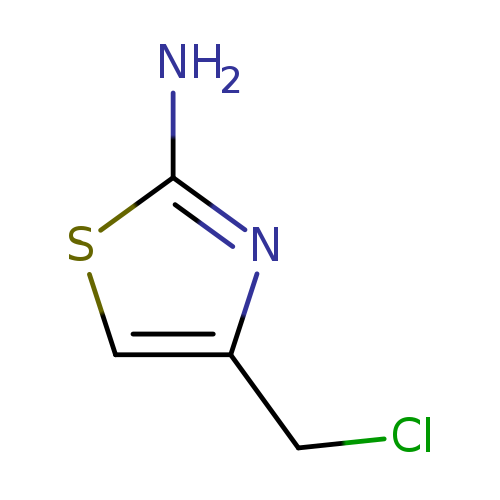 Nc1nc(cs1)CCl