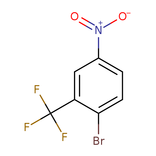 [O-][N+](=O)c1ccc(c(c1)C(F)(F)F)Br